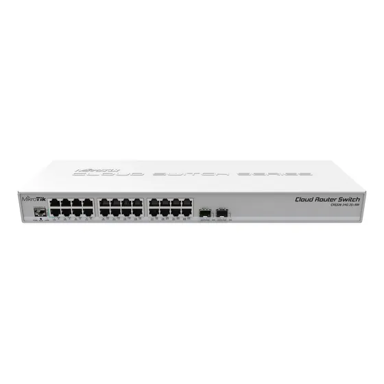 Switch 24 Puertos Gigabitt Con 2 Puertos Sfp+ Rackeable 1u