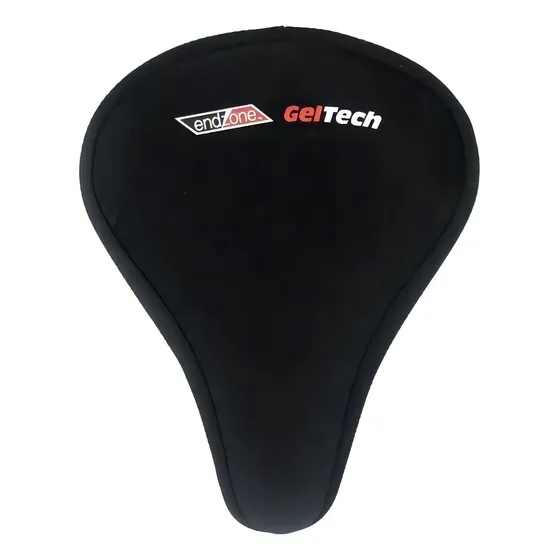 Funda Para Asiento De Gel Velo Bici Ruta Mtb Spinning Color Negro
