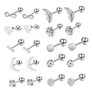 Pendientes De Tuerca A La Moda, Flor, Para El Día De La Pendientes De Tuerca A La Moda, Flor, Para El Día De La