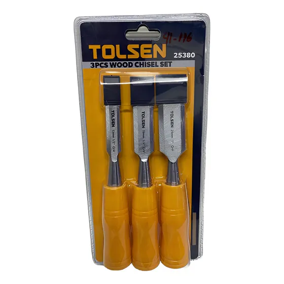 Juego De Cincel 3 Piezas Tolsen