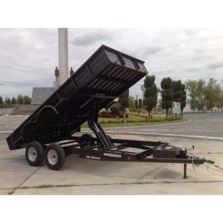 Remolque Maza Volteo 6000kg Maquinaria,carga Gral
