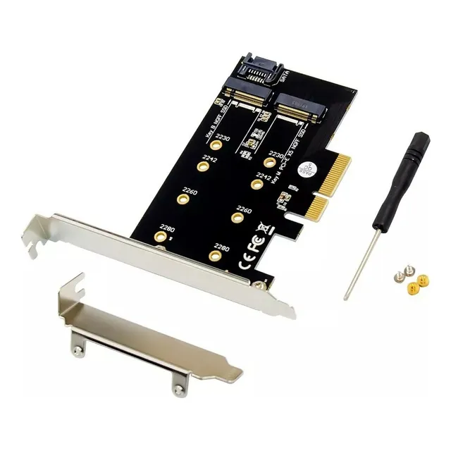 Tarjeta Adaptadora Pci-e X4 M.2 Nvme Ngff Ssd Xm-pex4-m2mb
