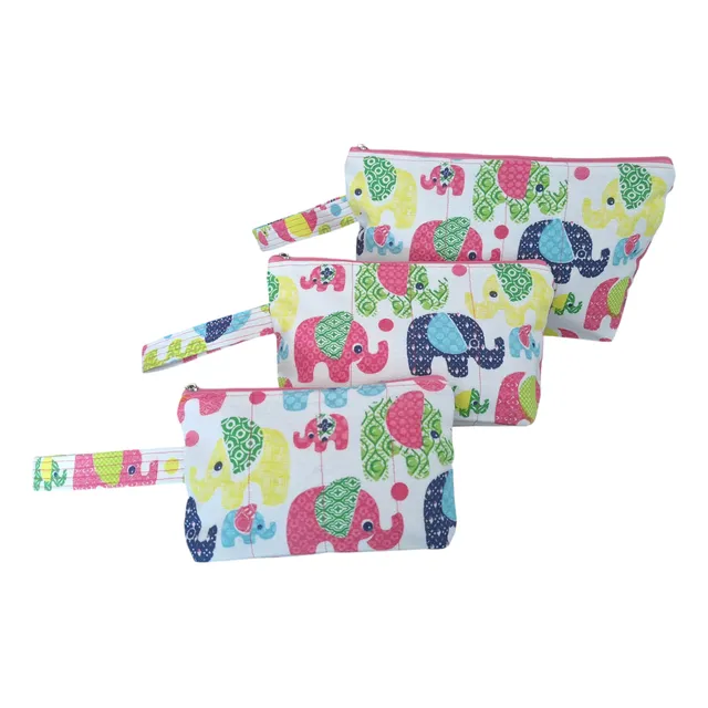 Neceser Sobre Porta Cosméticos Cartuchera Multiuso Set X 3 