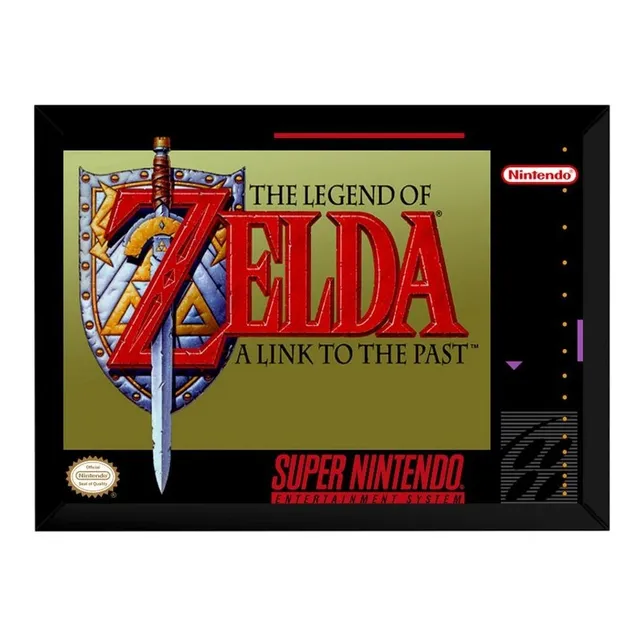 Quadro Game Snes Legend Of Zelda, The - A Link To The Past