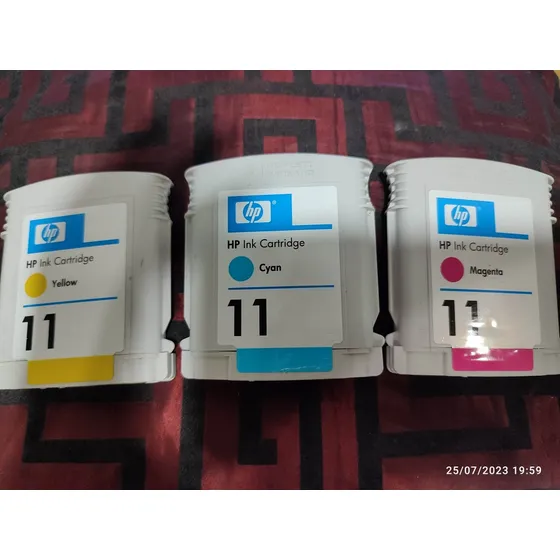 Cartucho Tinta Plotter Hp 11a Cyan C4836a Caracas Vacio