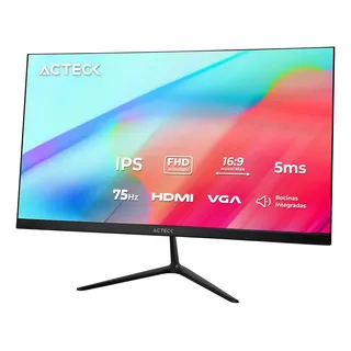 Monitor 24.5 Acteck Captive Vivid Sp245 5ms 75hz Full Hd Ips Led Altavoces Integrados Hdmi Ac-943178