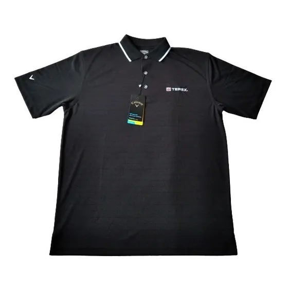 Camisa Callaway Golf Opti-dri Negro Talla M Terex Impo Nueva
