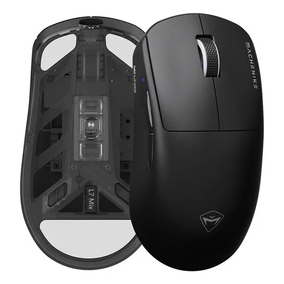 Ratón Gamer Machenike L7mix Paw3395 26000 Dpi Trimodal