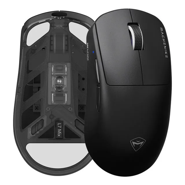 Mouse Gamer Machenike L7mix Paw3395 26000dpi Tri-modal