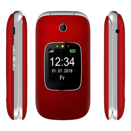 Teléfono Irt Senior 4g S. O. S Para Adulto Mayor Almeja 330r