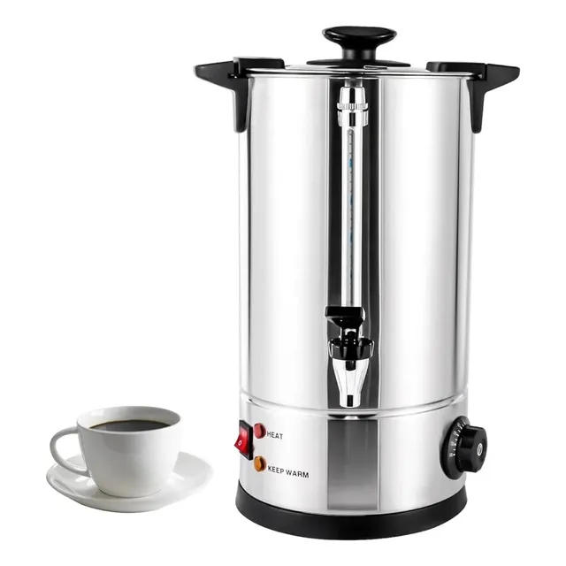 Termo Hervidor Eléctrico  Acero Inoxidable 10 Lts