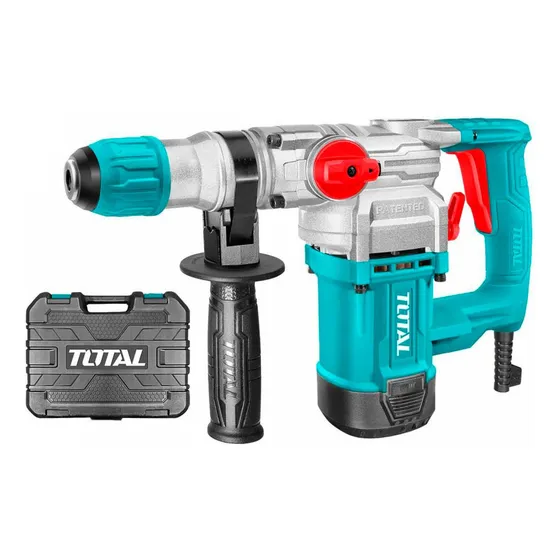 Rotomartillo Encastre Sds Plus Total 1050w 4.5j, Con Maletín