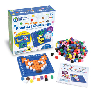 Toy Learning Resources Stem Explorers Pixel Art Challenge Toy Learning Resources Stem Explorers Pixel Art Challenge