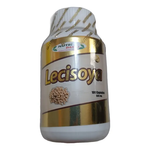 Lecitina De Soya 500 Mgrs X 100 Capsulas