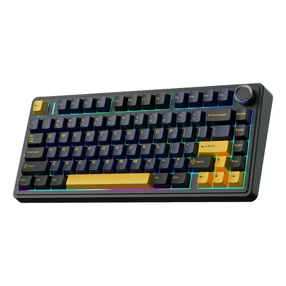 Teclado Mecánico Inalámbrico Aula F75 Pc Tres Modos