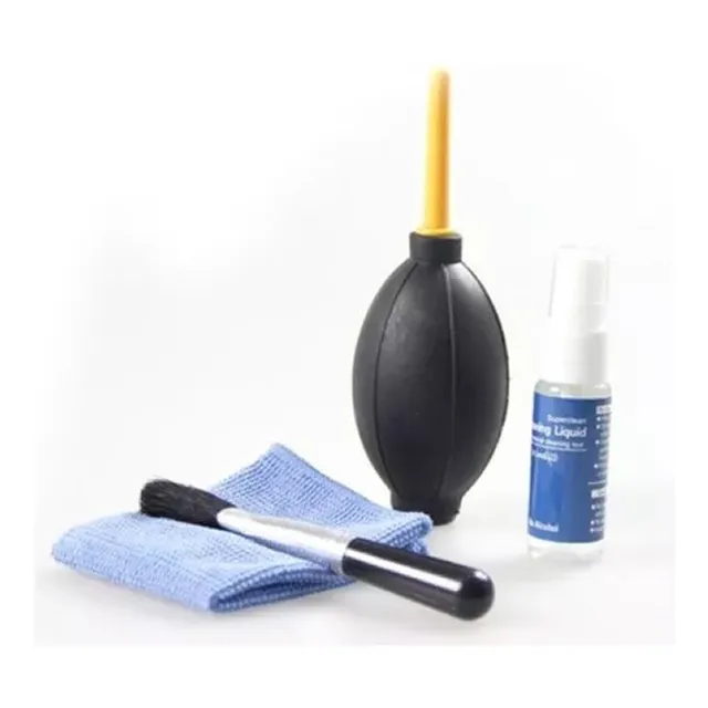Kit De Limpieza Pantallas Lentes 4 En 1 Cámaras Universal
