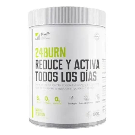 Suplemento en Polvo FWP 24 Burn 500 g Sabor Limón | Cuotas sin interés