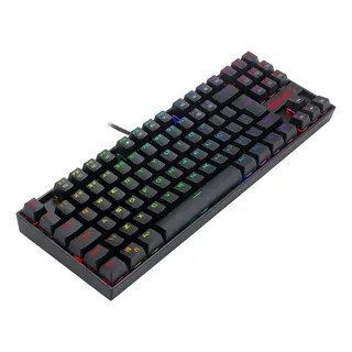 Teclado Gamer Redragon Kumara RGB Preto