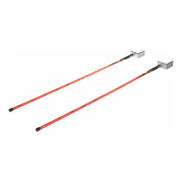 Luz Guia Para Remolque Parte Trasera Led Roja Largo ¼