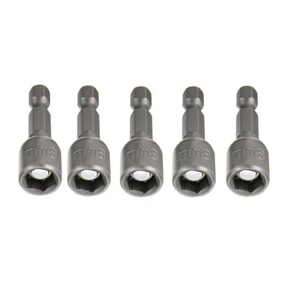Puntas Atornillador Hexag 8 Mm X 65 Mm 5pcs - Electroimporta