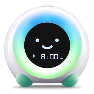 Reloj Despertador Sleep Trainer Con Luz Nocturna Littlehippo Reloj Despertador Sleep Trainer Con Luz Nocturna Littlehippo
