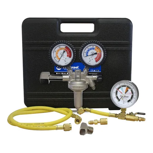 Kit Regulador De Nitrogênio Alta Pressão Mastercool 1000 Psi