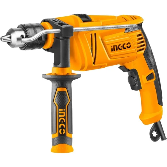 Taladro De Impacto Ingco Uid8508 Rotomartillo Electrico Amarillo
