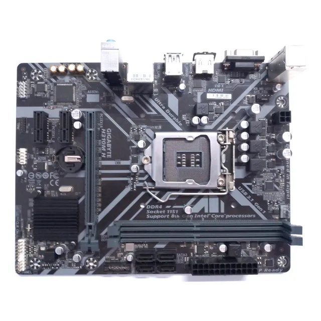 Placa 1151 H310m-h Gigabyte ----- Octava Y Novena Generacion Negro