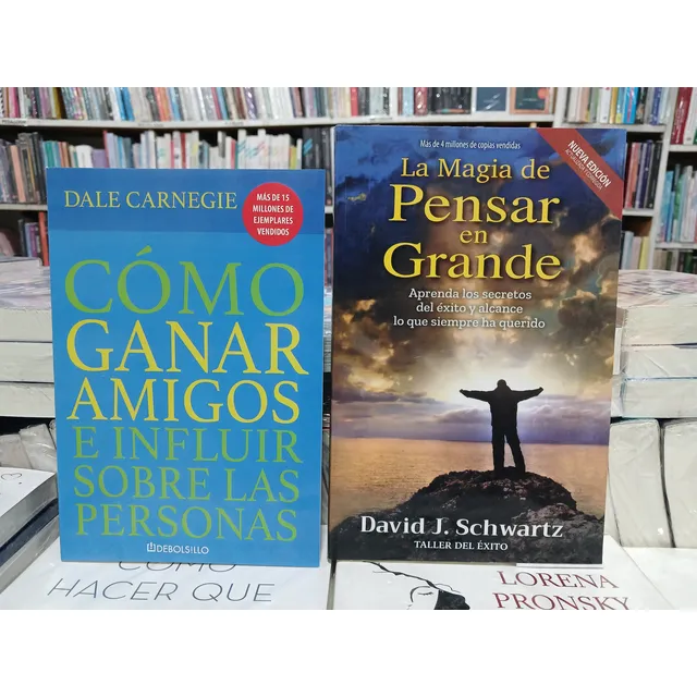 Como Ganar Amigos E Influir + Magia De Pensar En Grande