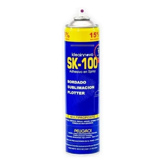 Pega Spray Adhesivo Reposicionable Sk-100 Para Tapete Cameo