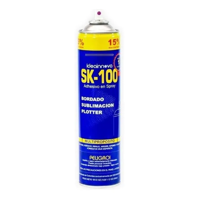 Pega Spray Adhesivo Reposicionable Sk-100 Para Tapete Cameo