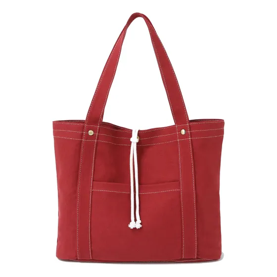 Jeelow 16oz Bolso De Hombro De Tote De Lana Lavado De 669f3