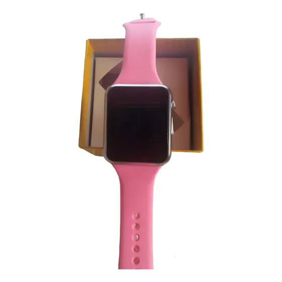 Smartwach De Dama Color Rosado Reloj Inteligente  C/ Camara 