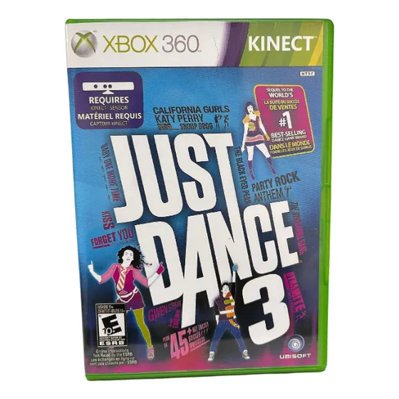 Jogo Xbox 360 Just Dance 3 Físico
