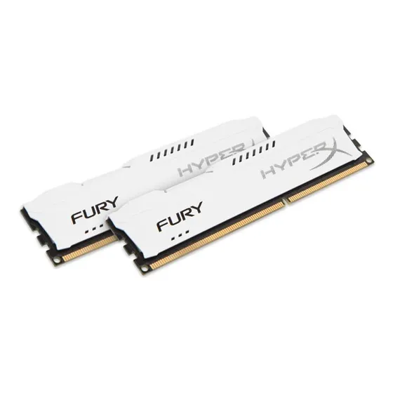 Memória Ram Fury Ddr3 Branca 16gb 2x8gb Hyperx Furybranca
