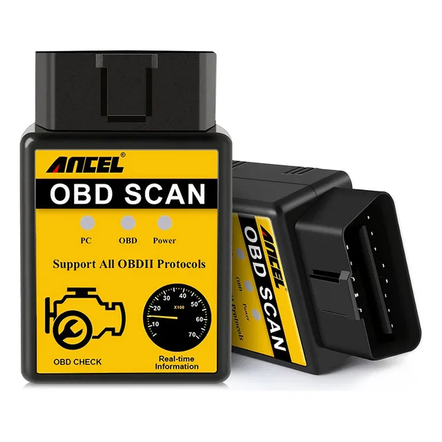 Escaner Automotriz Obd2 Ancel Elm327 Lector De Códigos