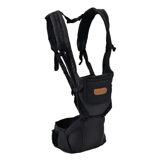 Mochila Canguro Portabebe Bebeglo Rs-80190 Negro Negro
