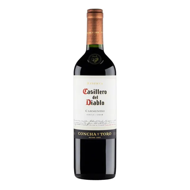 Vinho Tinto Chileno Carmenere 750ml Casillero Del Diablo
