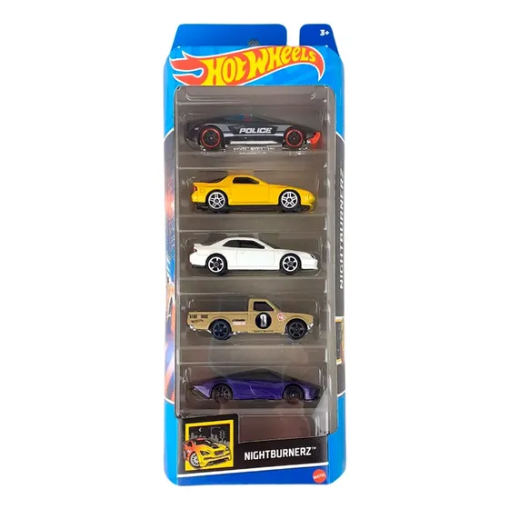 Hot Wheels Pack Por 5 Unidades