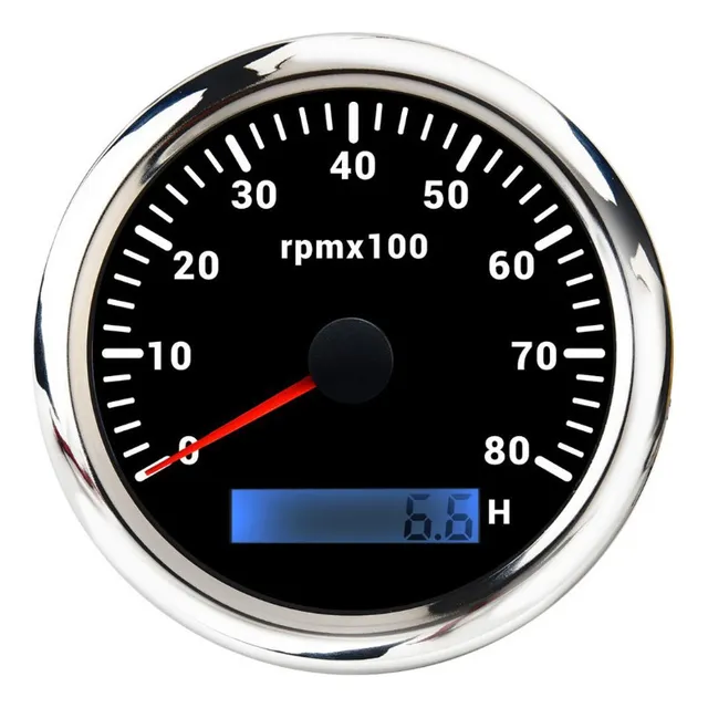Medidor Revoluciones Rpm Tacómetro Tacometro Universal 6000