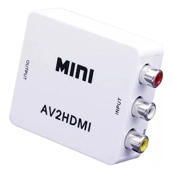 Convertidor Adaptador De Rca A Hdmi 1080p
