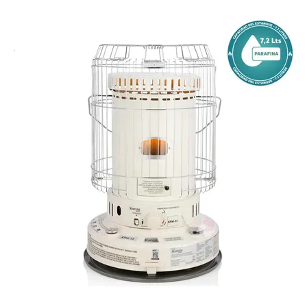 Estufa A Parafina Kendal Mecha Kpm-23 Blanca