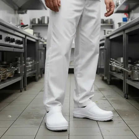 Sapato Fechado Antiderrapante Enfermagem Cozinha Hospital