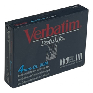 Cartucho De Datos Verbatim Data Life 4mm-dl 90m Cartucho De Datos Verbatim Data Life 4mm-dl 90m