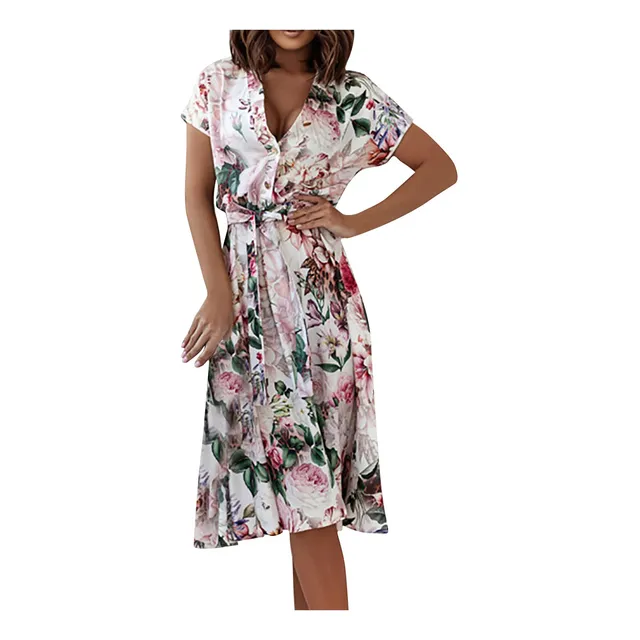 Vestido Nuevo Verano Para Mujer 2022 Casual Shift Free Fresh