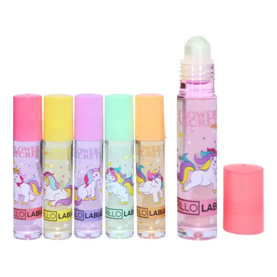 Brillo Labial Para Niñas Lipgloss Diseño Unicornio