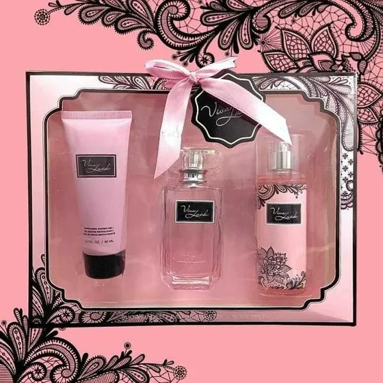 Set De Perfumes, Crema Corporal O Gel De Ducha Y Splash Dama