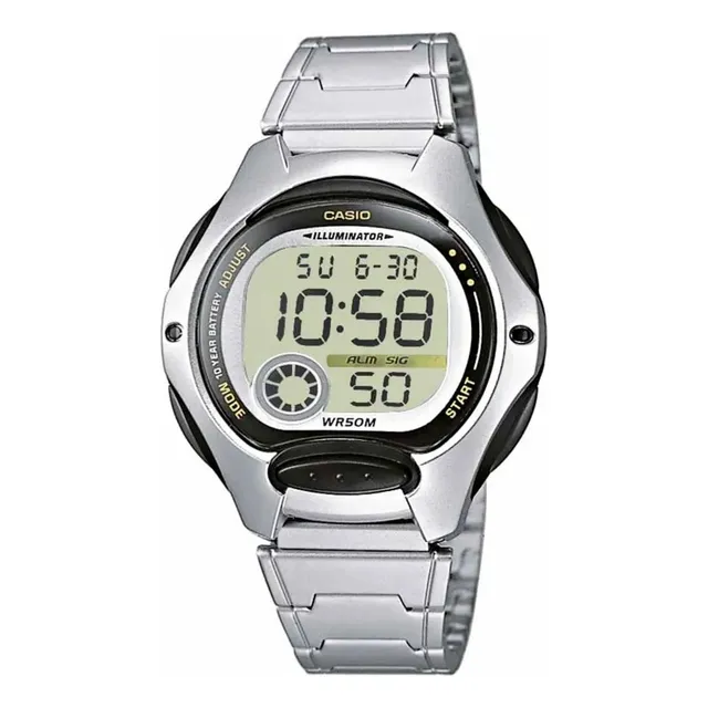 Reloj Casio Original Dama Digital Metal Lw-200d Garantía