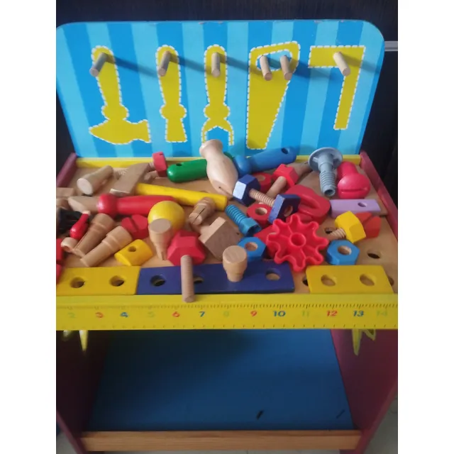 Caja De Herramientas 04244482300 Rojo/azul/amarillo