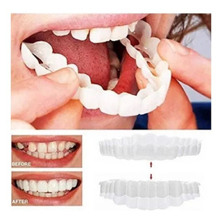 1 Par De Dentaduras Postizas Artificiales De Silicona 1 Par De Dentaduras Postizas Artificiales De Silicona